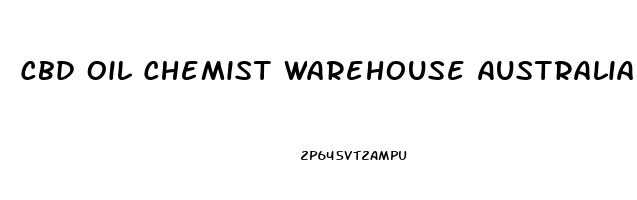 Cbd Oil Chemist Warehouse Australia