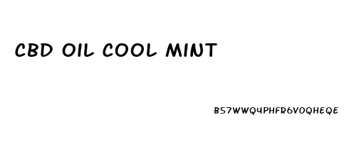 Cbd Oil Cool Mint