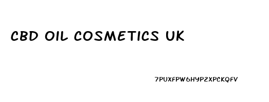 Cbd Oil Cosmetics Uk