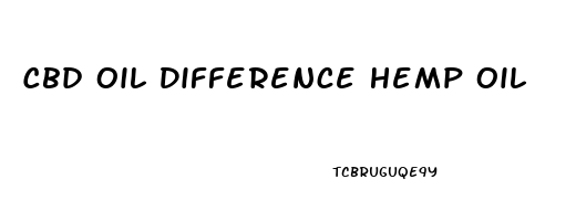 Cbd Oil Difference Hemp Oil