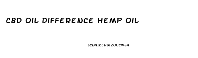 Cbd Oil Difference Hemp Oil