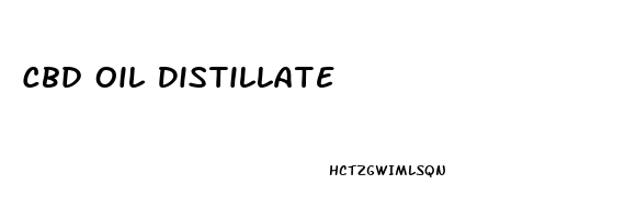Cbd Oil Distillate