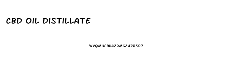 Cbd Oil Distillate