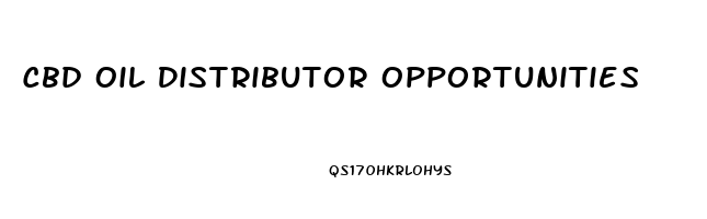 Cbd Oil Distributor Opportunities