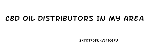 Cbd Oil Distributors In My Area