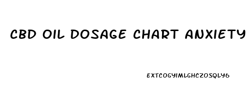 Cbd Oil Dosage Chart Anxiety