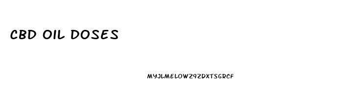 Cbd Oil Doses
