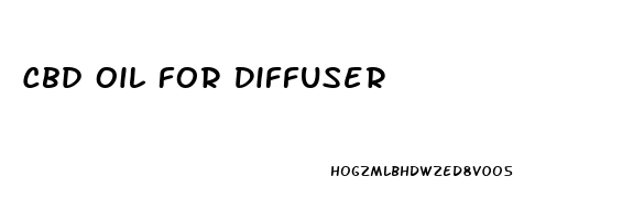 Cbd Oil For Diffuser