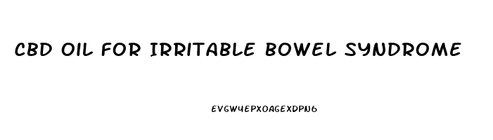 Cbd Oil For Irritable Bowel Syndrome