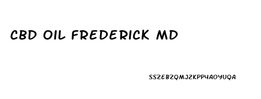 Cbd Oil Frederick Md