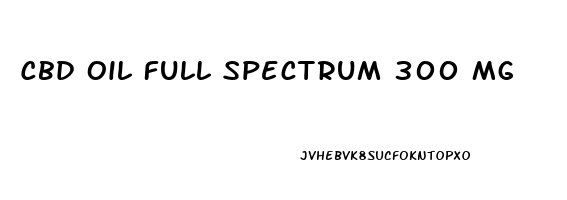 Cbd Oil Full Spectrum 300 Mg