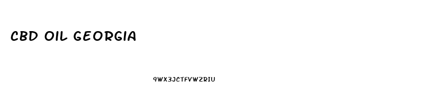 Cbd Oil Georgia