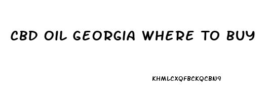 Cbd Oil Georgia Where To Buy