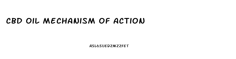 Cbd Oil Mechanism Of Action