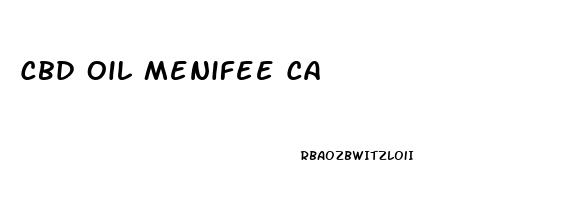 Cbd Oil Menifee Ca