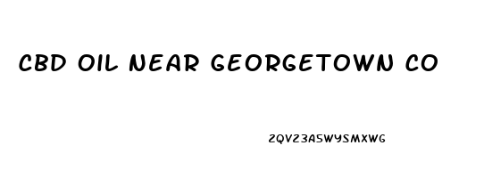 Cbd Oil Near Georgetown Co