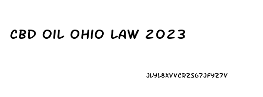 Cbd Oil Ohio Law 2023