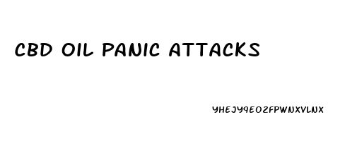 Cbd Oil Panic Attacks