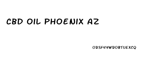 Cbd Oil Phoenix Az