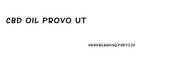 Cbd Oil Provo Ut