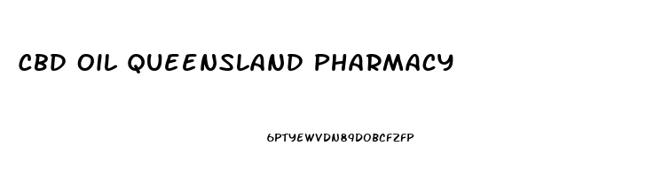 Cbd Oil Queensland Pharmacy