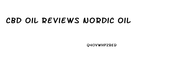 Cbd Oil Reviews Nordic Oil