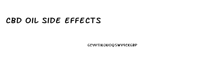 Cbd Oil Side Effects