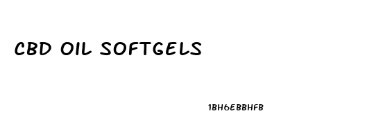 Cbd Oil Softgels