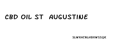 Cbd Oil St Augustine