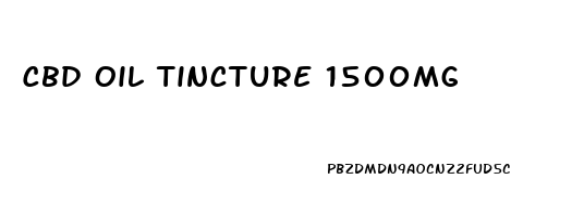 Cbd Oil Tincture 1500mg
