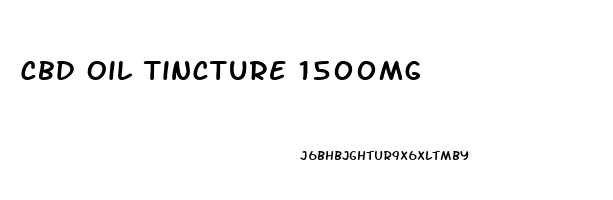 Cbd Oil Tincture 1500mg