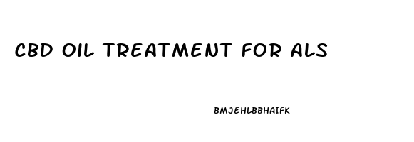 Cbd Oil Treatment For Als