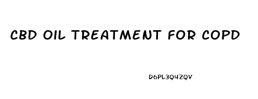 Cbd Oil Treatment For Copd