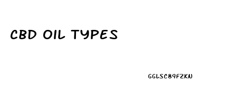 Cbd Oil Types