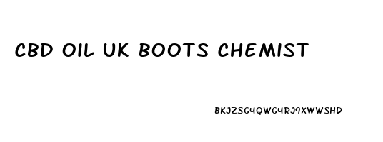 Cbd Oil Uk Boots Chemist