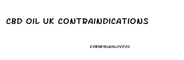 Cbd Oil Uk Contraindications