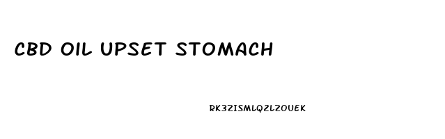 Cbd Oil Upset Stomach