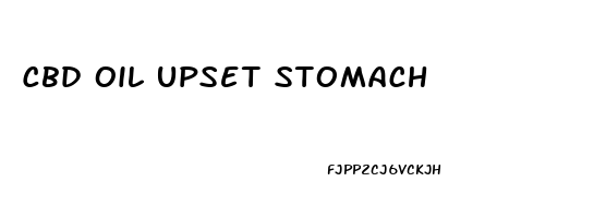 Cbd Oil Upset Stomach