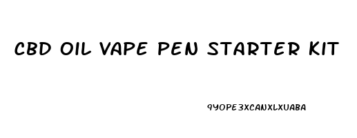 Cbd Oil Vape Pen Starter Kit