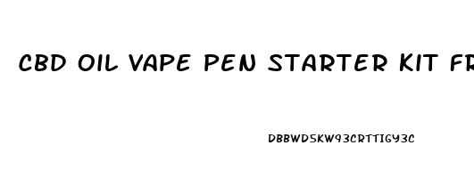 Cbd Oil Vape Pen Starter Kit Free