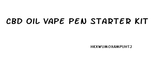 Cbd Oil Vape Pen Starter Kit