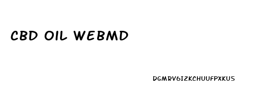 Cbd Oil Webmd