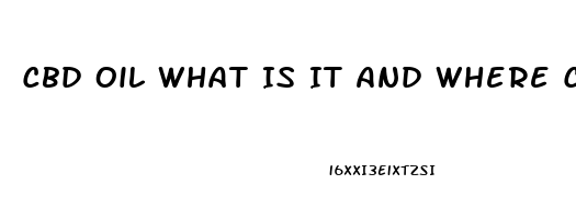 Cbd Oil What Is It And Where Can It Be Purchased What Is It Good For