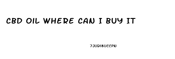 Cbd Oil Where Can I Buy It