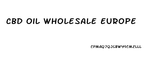 Cbd Oil Wholesale Europe