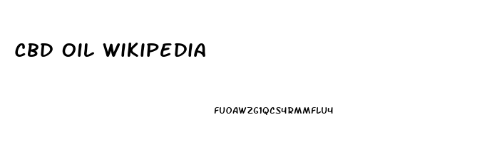 Cbd Oil Wikipedia