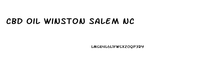 Cbd Oil Winston Salem Nc