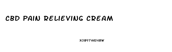 Cbd Pain Relieving Cream