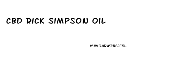 Cbd Rick Simpson Oil