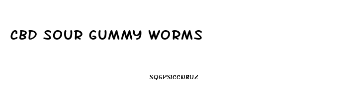 Cbd Sour Gummy Worms